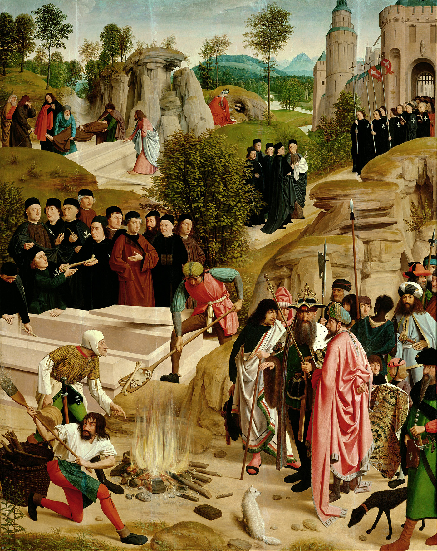 burning of the bones of saint john the baptist